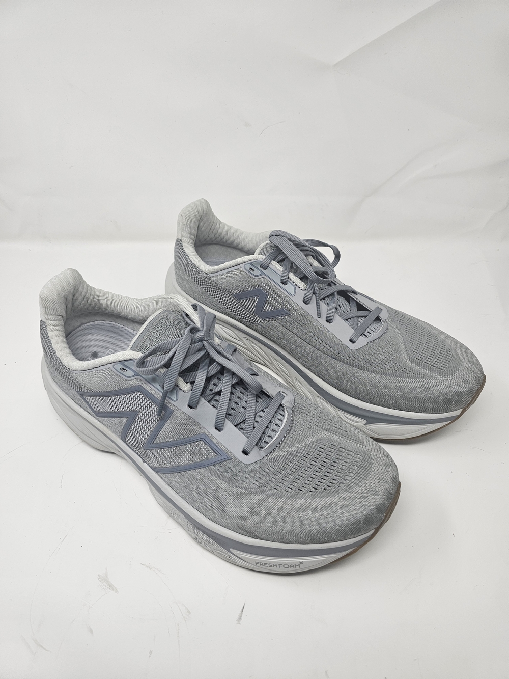 New Balance Fresh Foam X 1080Men's Grey Cushioned Running Sneakers - New Balance